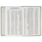 Teal Floral Faux Leather Giant Print Standard-size King James Version Bible with Thumb Index