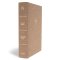CSB Single-Column Personal Size Reference Bible, Brown Cloth Over Board