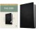 NLT Large Print Thinline Reference Bible, Filament Enabled (LeatherLike, Cross Grip Black, Indexed, Red Letter)