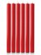 12" x 1" Advent Candle Set - Red - Pack of 6 (Over-Dipped)