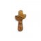 Olivewood Holding Cross, Pocket Sized
