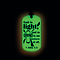 Glow in the Dark Dog Tag