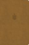 CSB Personal Size Giant Print Bible, Camel Suedesoft