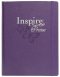 Inspire PRAISE Bible Large Print NLT, Filament Enabled (Hardcover LeatherLike, Purple)