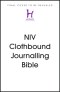 NIV Clothbound Journalling Bible: Pen & Ink