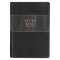 KJV Study Bible LP Faux Leather, Two-tone Black and Gray