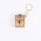 Keychain Bible Ornate Gold Pack of 6