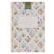 Notebook Spiral Cream Floral My Grace Is Sufficient 2 Cor. 12:9