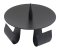 Black Iron Candle Holder D 9 cm