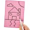 Lattice Symmetry Wipe Clean Drawing Boards Blank (Pack of 10)