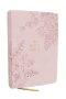 KJV Compact Large Print Bible, Pink Leathersoft, Red Letter, Comfort Print