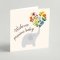 Welcome Precious Baby Square Card