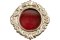 Nickel Plated Pocket Reliquary D 3.5 cm