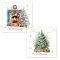 Christmas Boxed Cards: Fireplace/Tree (Box of 16)