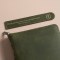 CSB Personal Size Bible, Holman Handcrafted Collection, Zipper Closure, Marbled Olive Premium Calfskin