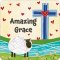 Amazing Grace Sheep Coaster