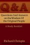 Questions and Answers On the Wisdom of the Original People Vol I