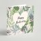 Happy Birthday Plants Square Card