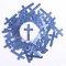 God Loves You Blue Pocket Cross - Pack of 1000