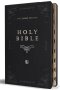 KJV Holy Bible, Giant Print Thinline Large Format, Black Premium Imitation Leather with Ribbon Marker, Red Letter, and Thumb Index