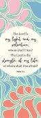 Lord Is My Light Bookmark - Pack Of 12