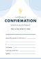ETC Confirmation Certificate A4 Portrait (pack of 10)
