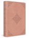 ESV Large Print Value Personal Size Bible (TruTone, Blush Rose, Fleur-de-lis Design)