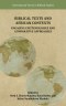 Biblical Texts and African Contexts: Engaging Epistemologies and Comparative Approaches