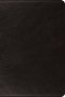 ESV Large Print Bible (Top Grain Leather, Black)