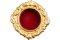 Gold Plated Pocket Reliquary D 3.5 cm