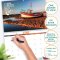 Inspirational Coastal Calendar 2026 with Bible verses on every page