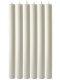 12" x 1" Advent Candle Set - White - Pack of 6