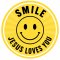 Smile Jesus Loves You Stickers (Pack of 48)