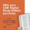 CSB Large Print Compact Reference Bible, Easy-to-Read Optimal Type, Digital Study Edition, Teal LeatherTouch