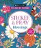 Brain Games - Sticker by Number - Sticker and Pray: Blessings (24 Images to Sticker): Includes 2 Foil Sticker Sheets to Complete Each Image!