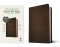 NLT Premium Value Thinline Bible, Filament Enabled (LeatherLike, Dark Brown Cross)