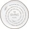 Plate-The Giving Plate-10.5" Ceramic (#88605)