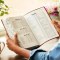 The Sketchbook Bible: The Complete Bible with Hundreds of Illustrations (NKJV, Brown Leathersoft, Red Letter, Comfort Print)