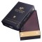 KJV Bible Giant Print Standard-size Full-grain Leather, Burgundy/Mahogany