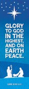 Bookmarks-Kids-Christmas-Glory To God Luke 2:14 KJV (Pack Of 25)