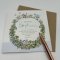Baptism Wildflowers Single Card