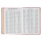 KJV Crown of Thorns Pink faux Leather Large Print Compact King James Bible