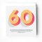 60th birthday card with bible verse. The Lord bless you and keep you. Numbers 6