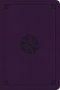 ESV Large Print Bible (TruTone, Lavender, Emblem Design)