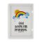 Rectangular Wall Frame – "God keeps His promises" (Joshua 21:45)
