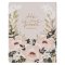 Cream Floral Faux Leather KJV Note-taking Bible - Psalm 91:4