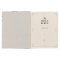 Feather Gray Floral Faux Leather Hardcover King James Version Note-taking Bible