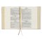 Feather Gray Floral Faux Leather Hardcover King James Version Note-taking Bible