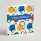 Happy Birthday Bright Blue Square Card