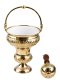 Holy Water Vessel H 30 cm with Aspergil L 29 cm